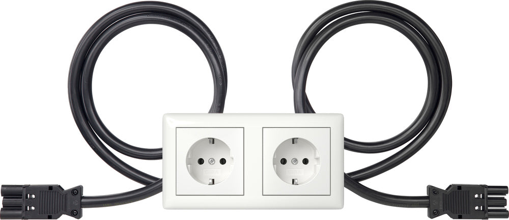 Toma Schuko Doble Con Conectores Wieland - 493503
