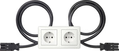 Toma Schuko Doble Con Conectores Wieland - 493503