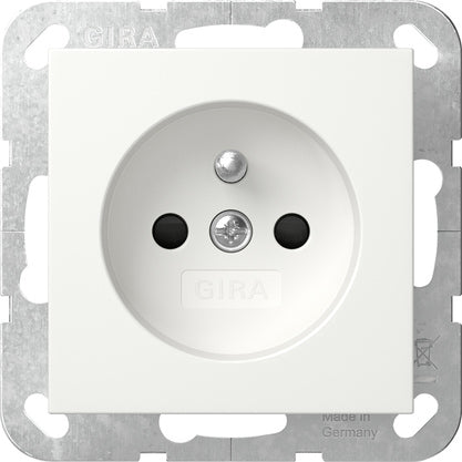 Gira Sistema 55 Seguridad Plus Enchufe Con Pin De Tierra - 448527