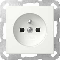 Gira Sistema 55 Seguridad Plus Enchufe Con Pin De Tierra - 448527