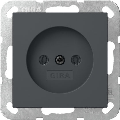Gira Sistema 55 Toma No Aterrizada 16A 250V Antracita - 448028
