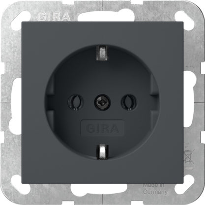Gira Sistema 55 Toma Schuko 16A Antracita - 446628