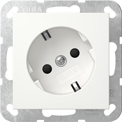 Sistema Gira 55 Toma Schuko 30° Girada Seguridad Plus - 441803