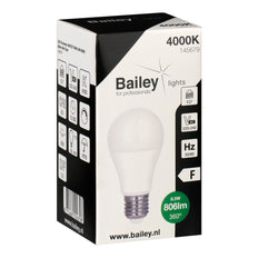Bailey Ecobasic Led A60 E27 8.5W Regulable 4000K Bombilla - 145679 [2 Piezas]