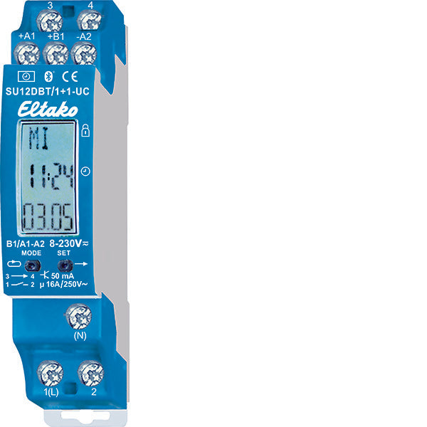 Eltako Su12Dbt 2 Canales Temporizador Digital Con Bluetooth - 23200902