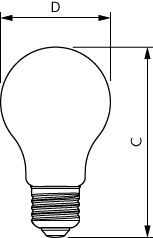 Philips Master Led Regulable Bombilla De Vidrio E27 5.9W - 8719514449718
