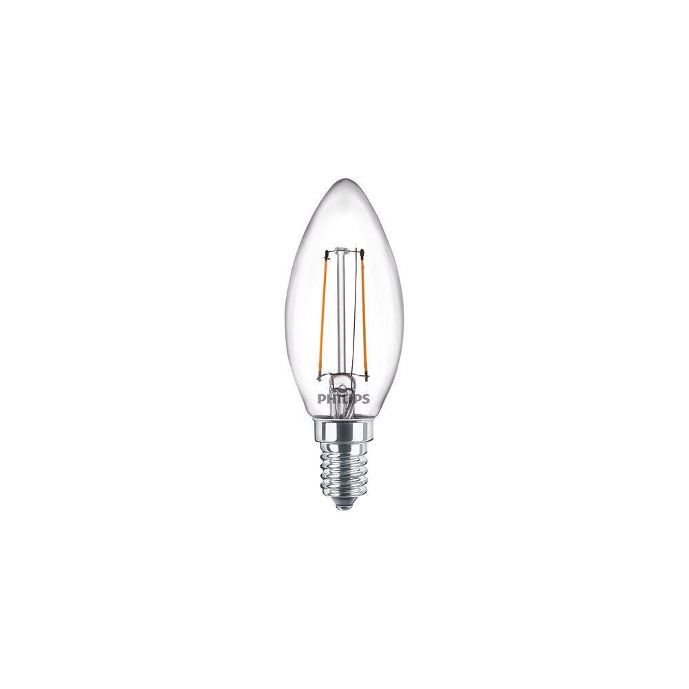 Philips CorePro Led Vela E14 2.2W 840 Vidrio Claro B35 - 8719514347342 [2 Piezas]