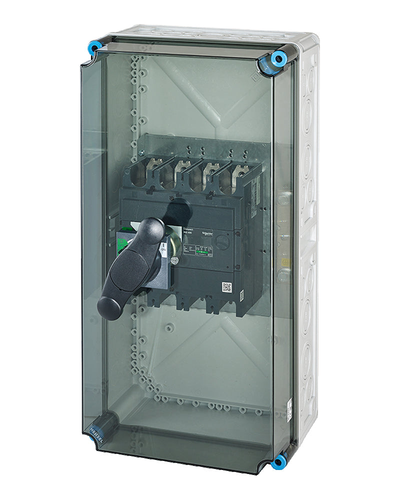Hensel Mi 7447 400A Interruptor De Cuatro Polos Ip65 - Mi 7447