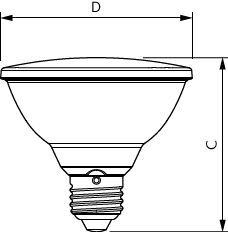 Philips Master Valor PAR30S LED Spot 9.5W 2700K Regulable - 8719514443204
