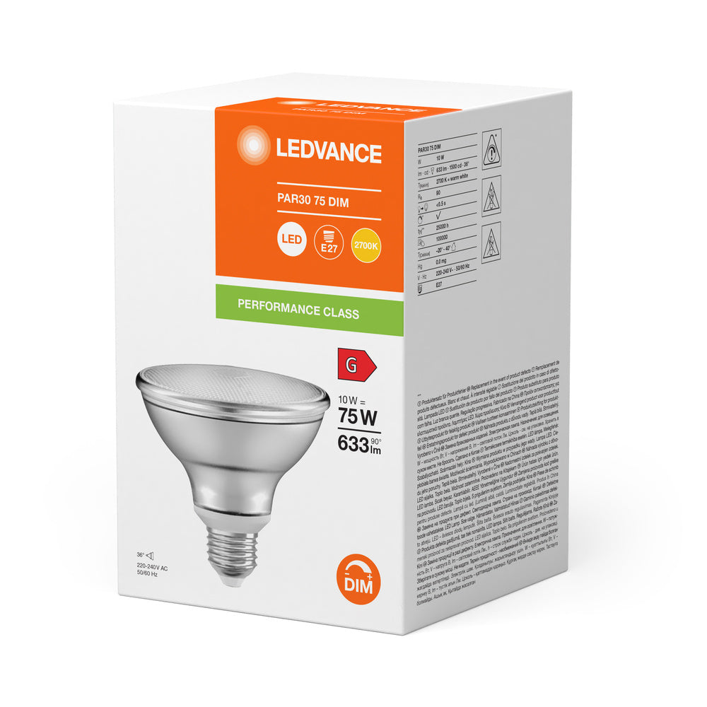 LEDVANCE PAR30 E27 LED Foco 10W 927 Regulable - 4099854071195