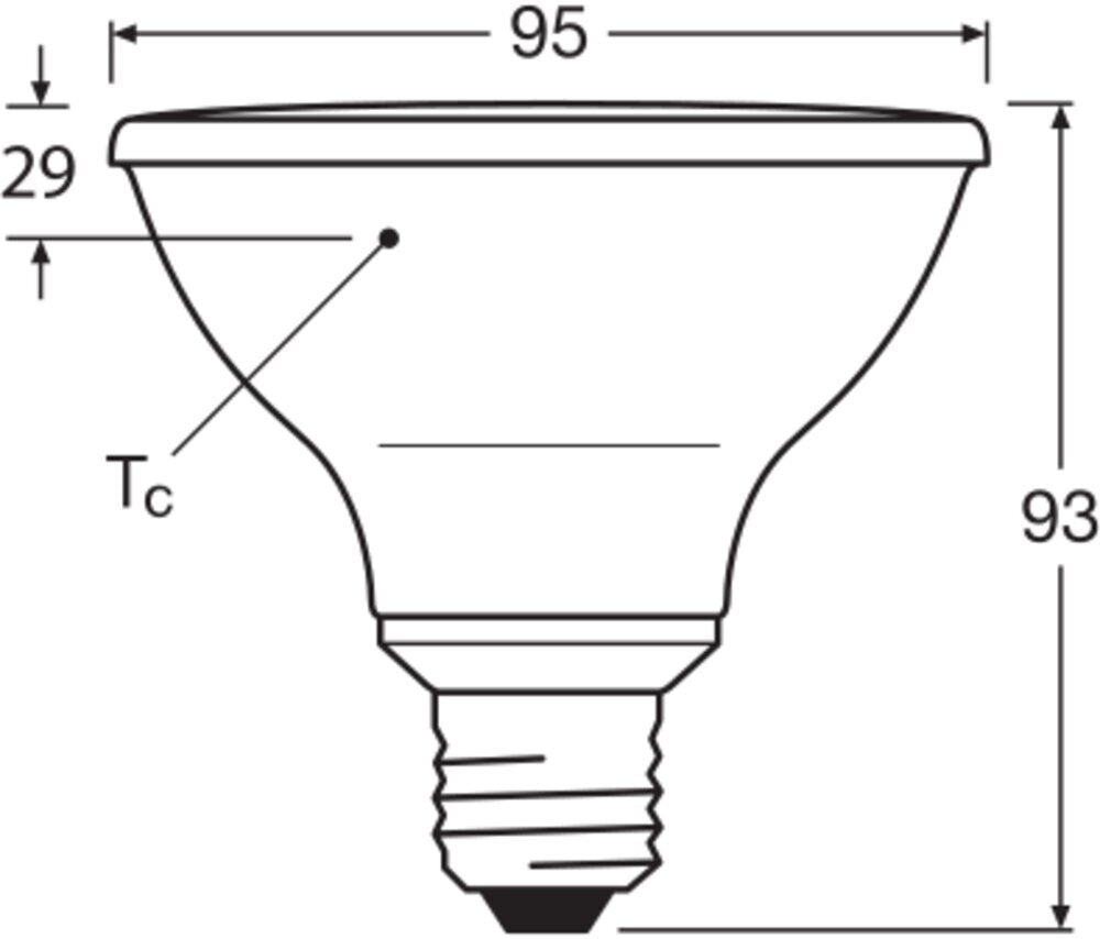 LEDVANCE PAR30 E27 LED Foco 10W 927 Regulable - 4099854071195