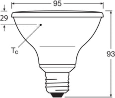 LEDVANCE PAR30 E27 LED Foco 10W 927 Regulable - 4099854071195