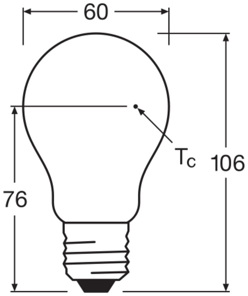 Bombilla Led Clásica Regulable A60 7W 840 E27 Esmerilada - 4099854054297