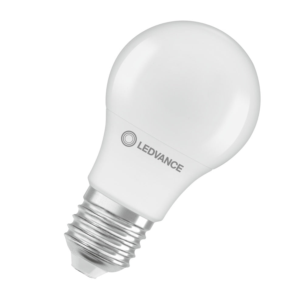 LEDVANCE Classic A19 Bombilla LED 4.9W E27 2700K Esmerilada - 4099854049460 [2 Piezas]