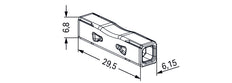 Wago 2773-2401 Conector Inline De Empuje 4mm² 100 Piezas - 2773-2401 [100 Piezas]