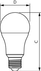 Philips CorePro Led A60 13W E27 3000K Bombilla - 8720169169173