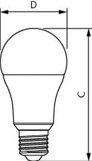 Philips CorePro Led A60 13W E27 3000K Bombilla - 8720169169173