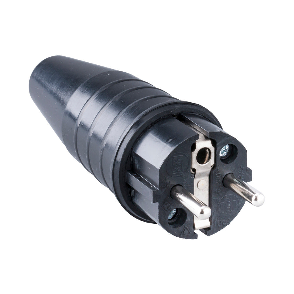 Enchufe De Poder De Caucho Industrial Alta Resistencia 16A 250V - 108013