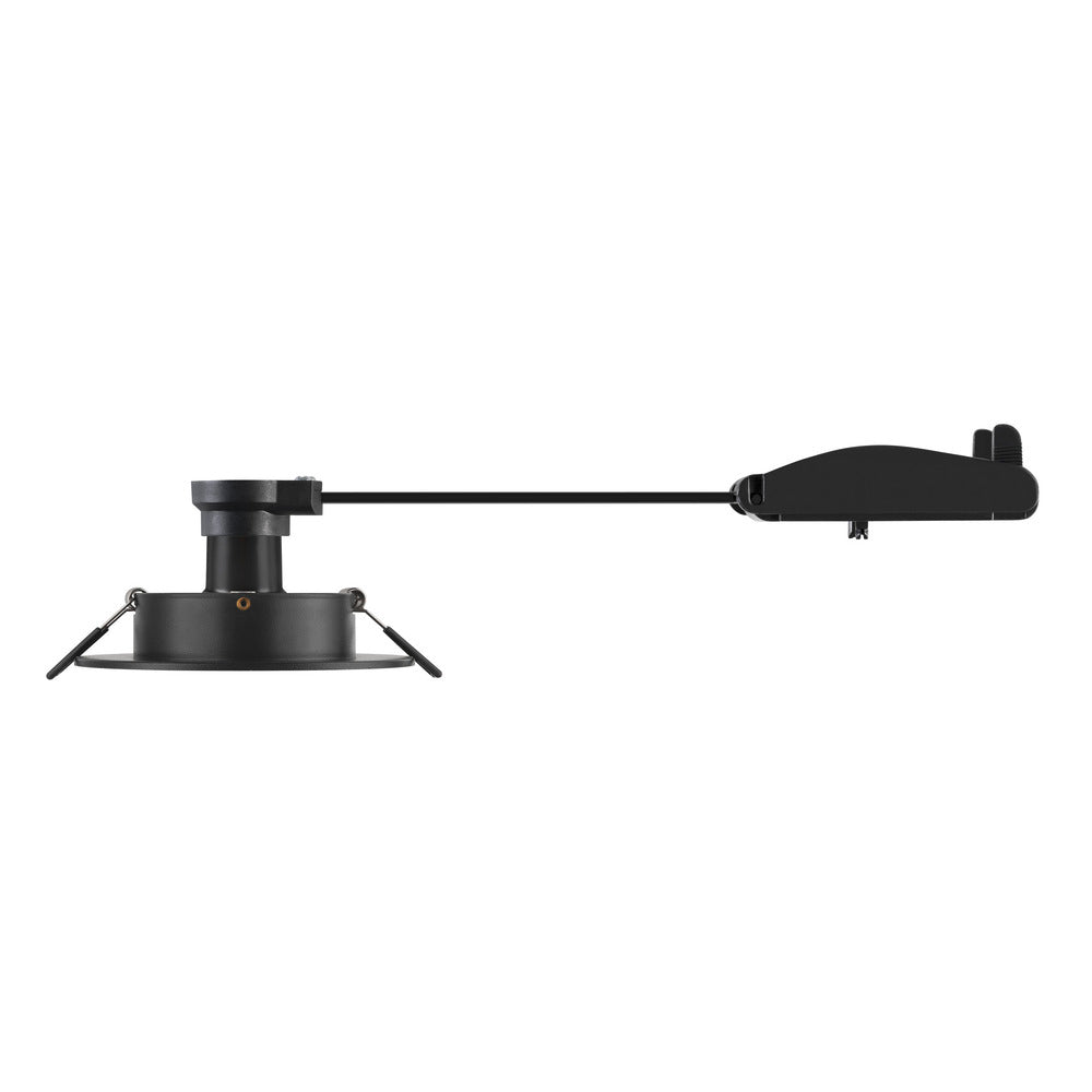 SLV Nueva Tria 75 XL Redonda GU10 Luz Empotrada De Techo Negra - 1007625
