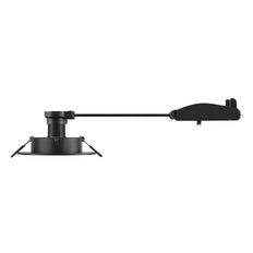 SLV Nueva Tria 75 XL Redonda GU10 Luz Empotrada De Techo Negra - 1007625