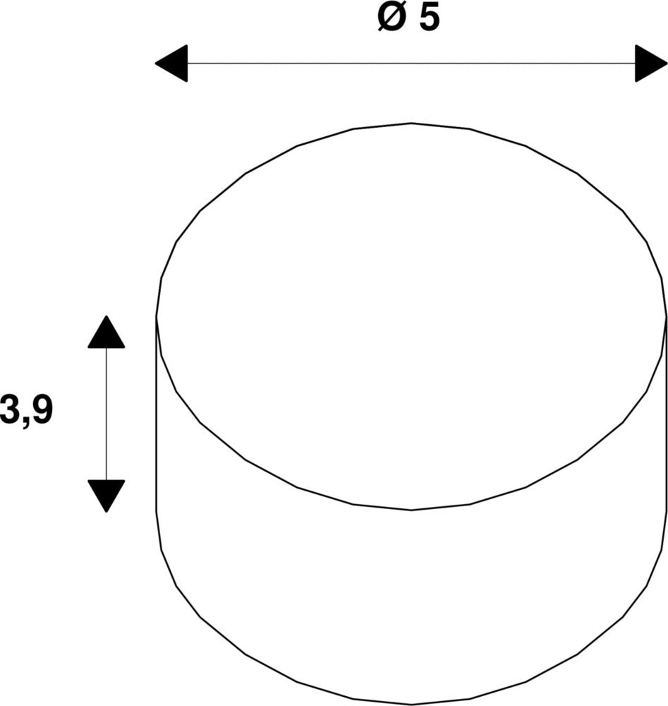 SLV Nuevo Módulo LED Downlight Tria 2700K 38° Regulable Negro - 1007381