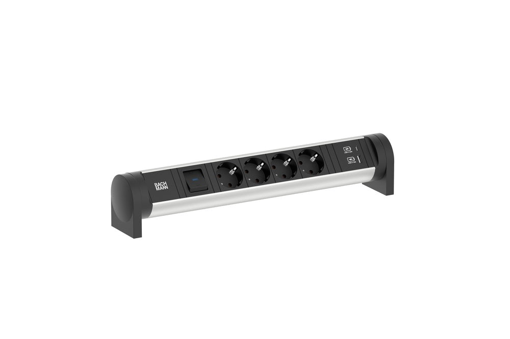 Regleta De Escritorio Cycle 4x 230V Con Carga USB AC - 708.002
