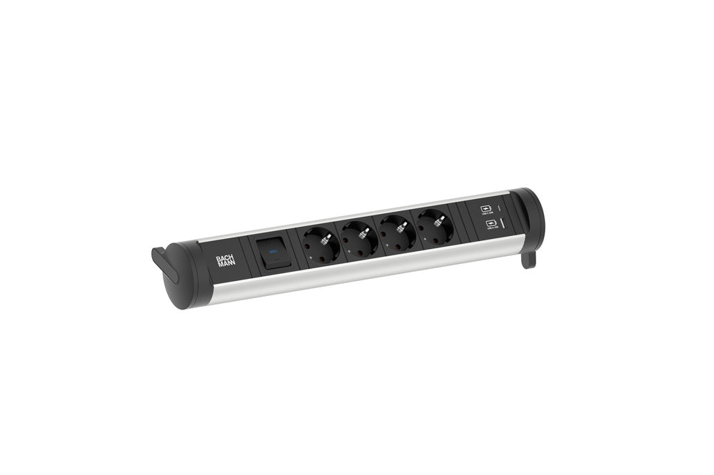 Regleta De Alimentación Cycle 4x 230V Con USB AC Y Interruptor - 706.002