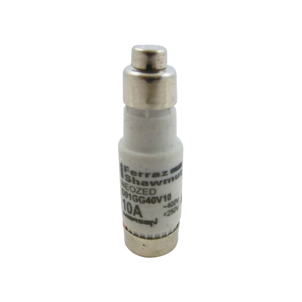 D01 Enlace De Fusible Neozed 10A 400VAC 250VDC - W211090 [10 Piezas]
