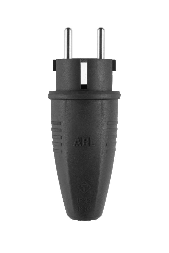 ABL Original Schuko IP44 Enchufe De Caucho - 100000039 [2 Piezas]