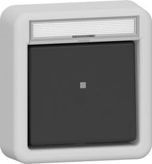 Interruptor Basculante LED Universal Con Indicador Gris - 311635