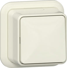 Gira Cross Interruptor Intermedio Crema Blanco - 310710