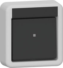 Gira IP44 Interruptor De Palanca De Dos Polos Montaje En Superficie Gris - 310235