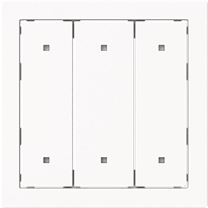 ABB Busch Interruptor Electrónico Triple Tapa Blanca - 2CKA001751A3330