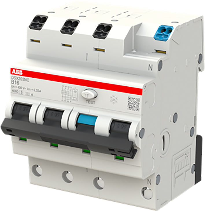 Abb Dsx203nc B16 A30 Rccb Interruptor Diferencial 3P+N - 2Csr256192R1165