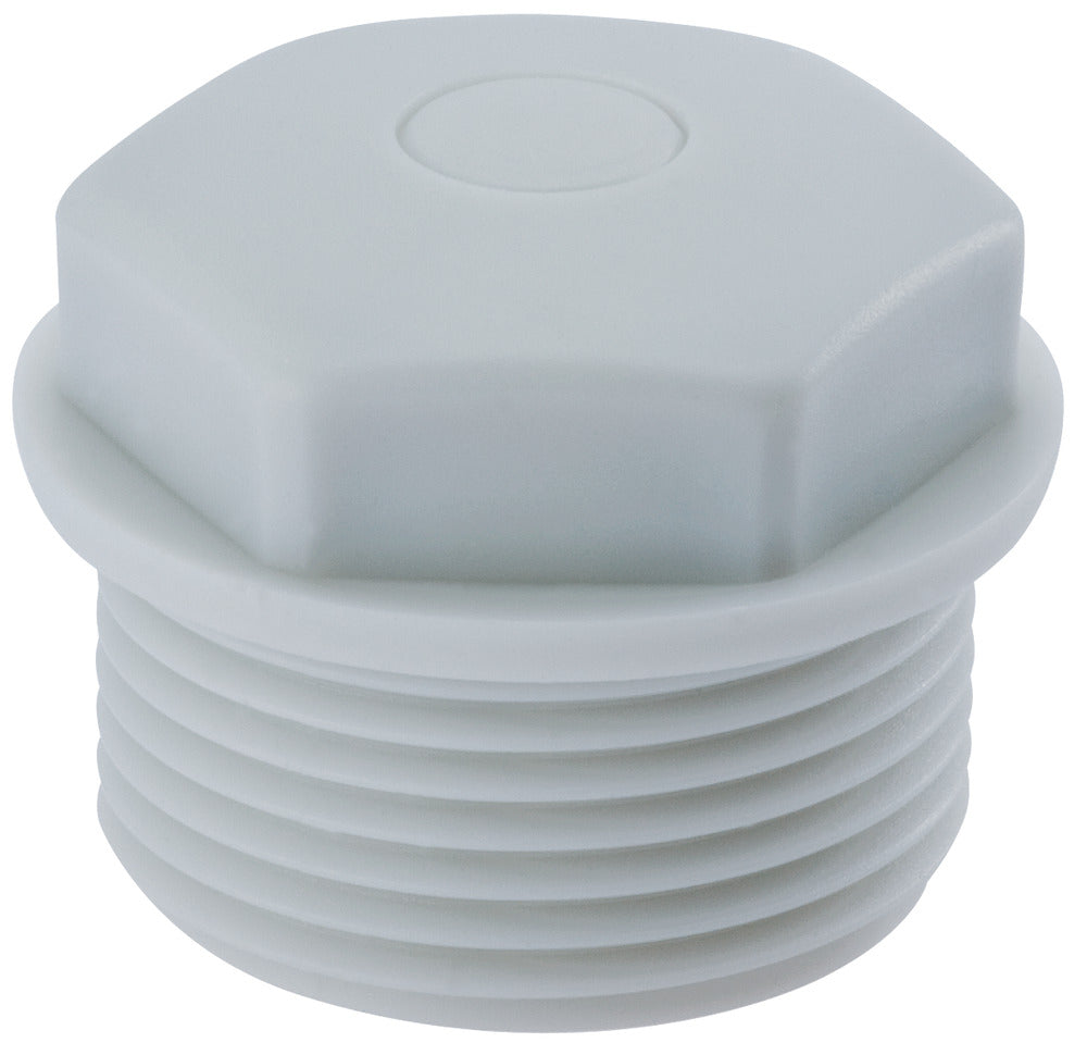 M40 Conector De Cable De Polietileno Tapón Ciego Gris - 1282400050 [5 Piezas]