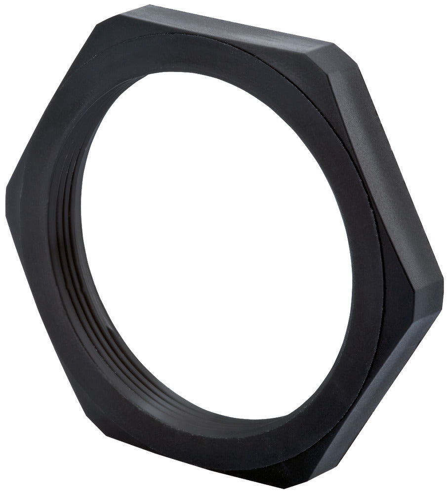 GM-FS PG16 Tuerca De Bloqueo De Poliamida Negra - 1262160111 [50 Piezas]