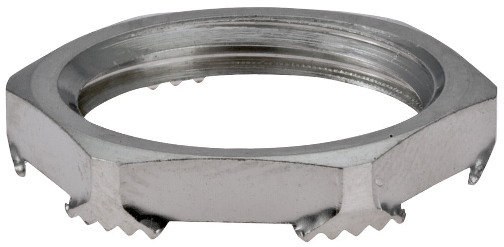 Hummel GM-EMC M25 Tuerca De Bloqueo Niquelada De Latón - 1167250050 [2 Piezas]