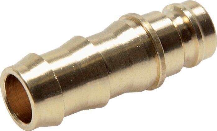 Brass DN 6 Mold Coupling Plug 9.5 mm Hose Pillar [2 Pieces]