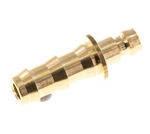 Brass DN 6 Mold Coupling Plug 9.5 mm Hose Pillar [2 Pieces]