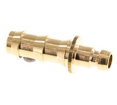 Brass DN 6 Mold Coupling Plug 9.5 mm Hose Pillar [2 Pieces]