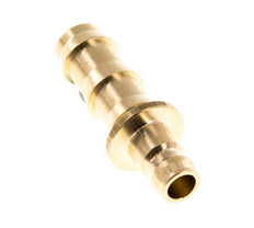 Brass DN 6 Mold Coupling Plug 9.5 mm Hose Pillar [2 Pieces]