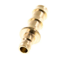 Brass DN 6 Mold Coupling Plug 9.5 mm Hose Pillar [2 Pieces]