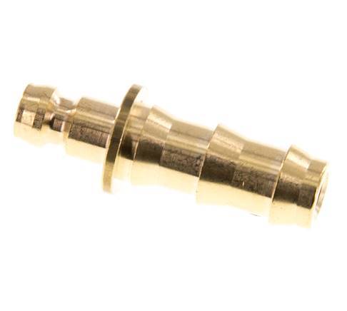 Brass DN 6 Mold Coupling Plug 9.5 mm Hose Pillar [2 Pieces]