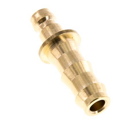 Brass DN 6 Mold Coupling Plug 9.5 mm Hose Pillar [2 Pieces]