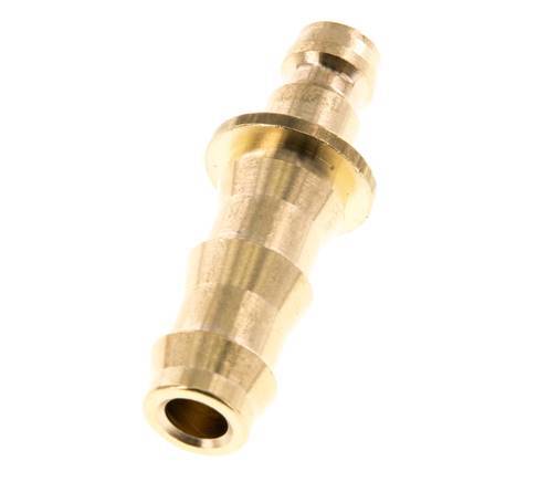 Brass DN 6 Mold Coupling Plug 9.5 mm Hose Pillar [2 Pieces]
