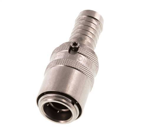 Stainless Steel DN 9 Mold Coupling Socket 13 mm Hose Pillar