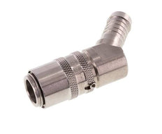Acero inoxidable DN 9 Enchufe de anclaje para manguera de 13 mm Pilar de 45 grados