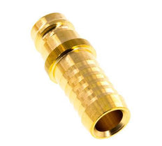 Brass DN 9 Mold Coupling Plug 13 mm Hose Pillar [5 Pieces]