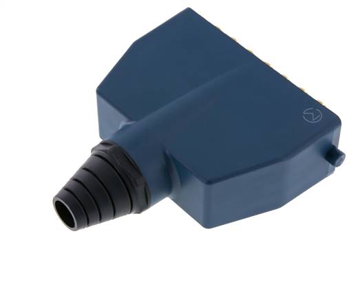 Enchufe múltiple de latón 14x6 mm Conexiones a presión