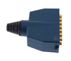 Enchufe múltiple de latón 14x6 mm Conexiones a presión